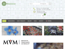Tablet Screenshot of mosaicmania.com